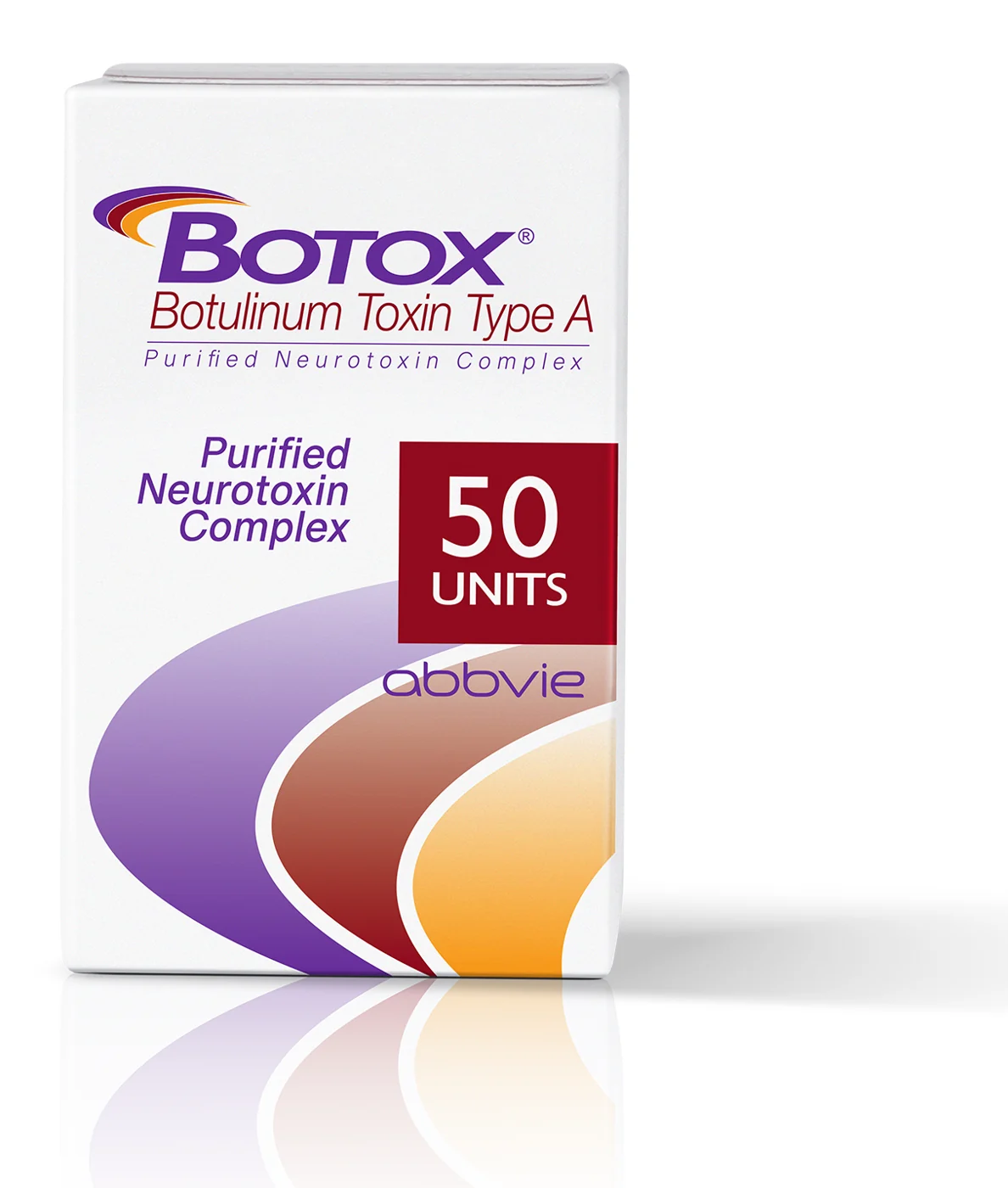 Caja de BOTOX (onabotulinumtoxinA) de 50 unidades