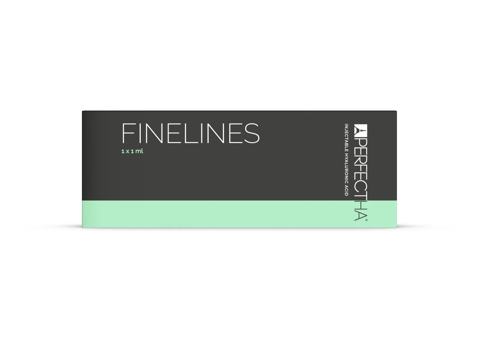 Perfectha Finelines hyaluronic acid filler carton, front face
