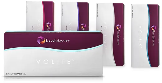 Juvederm Volite packaging as stocked at Dear Clinic