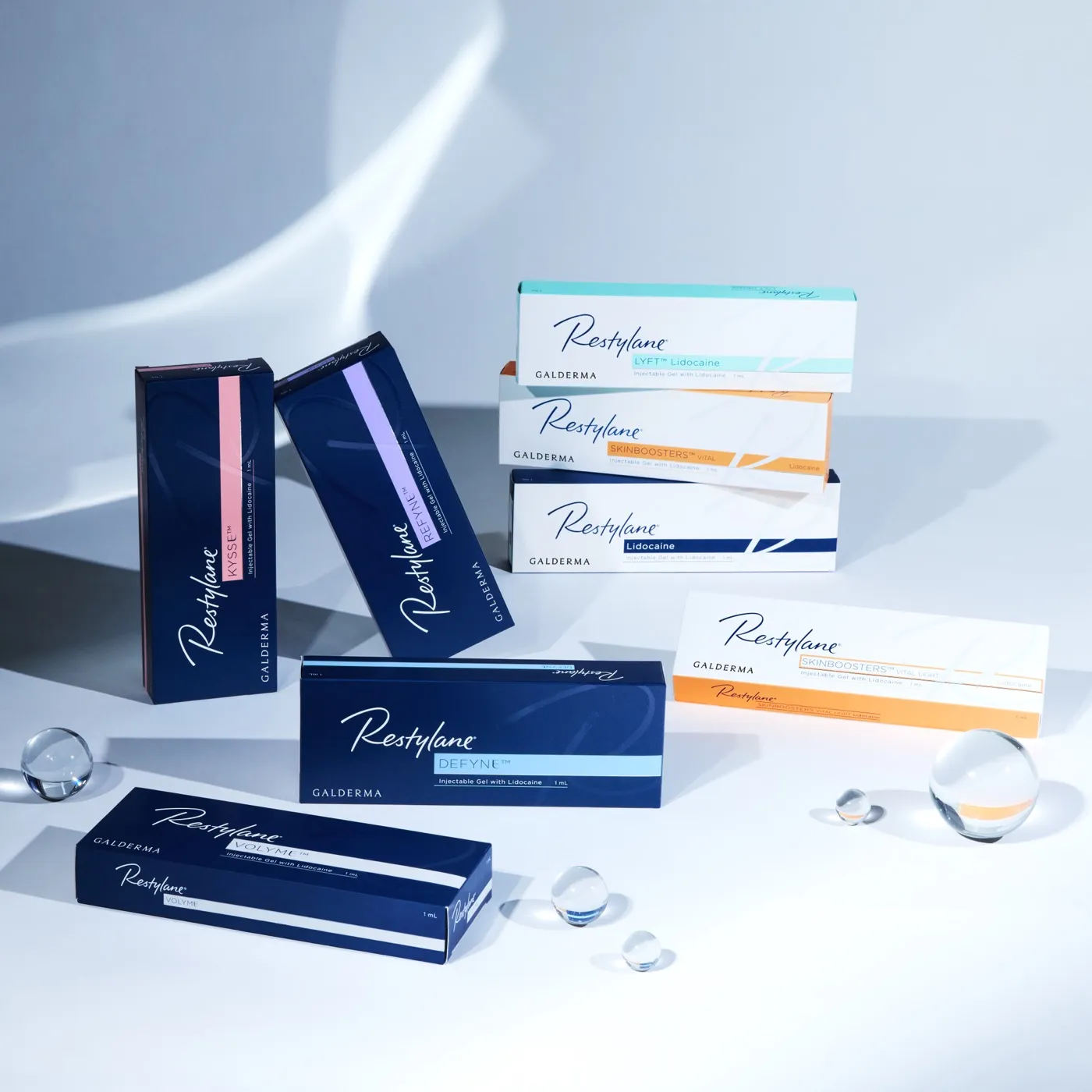 Restylane hyaluronic acid filler stocked at Dear Clinic, Cheongdam